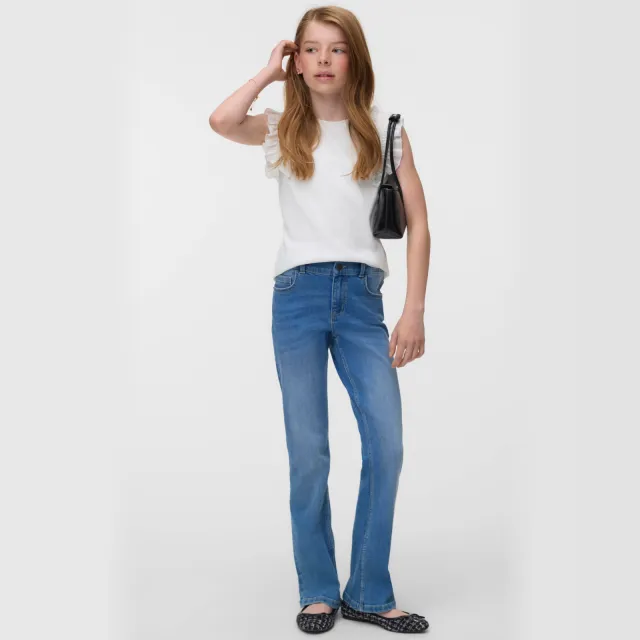 Vero Moda GIRL mouwloze top wit