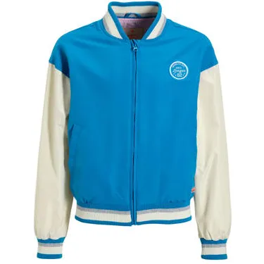 Orange Stars baseball jas blauw