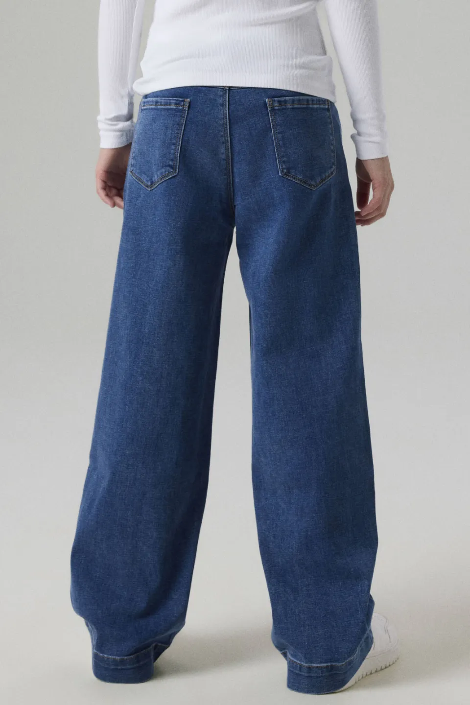 NAME IT KIDS wide leg jeans NKFROSE medium blue denim, foto 6