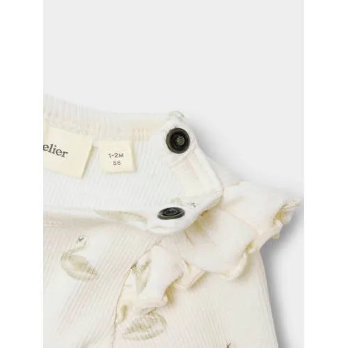 Lil' Atelier Nbfgavo Eko LS Slim Body romper beige, foto 8