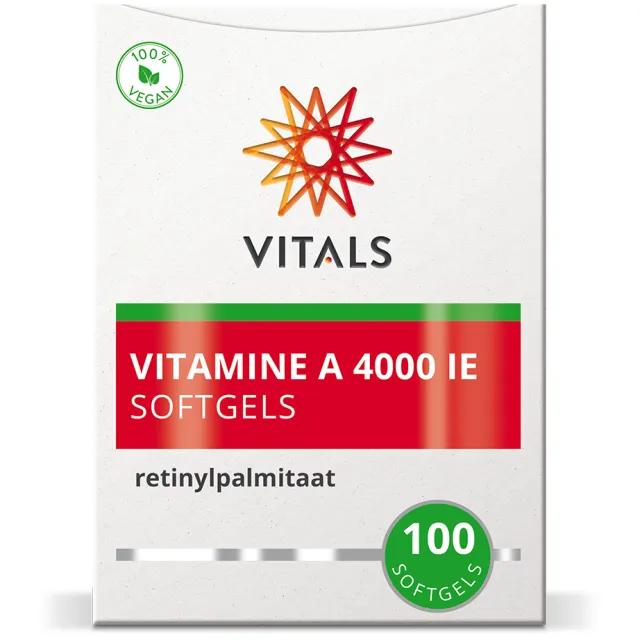 Vitals Vitamine A 4000ie Softgels