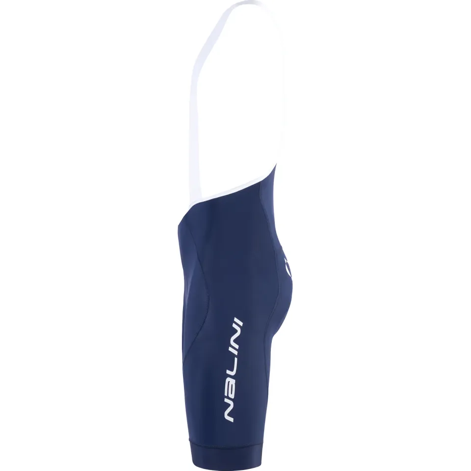Nalini Thunder fietsbroek met bretels blauw