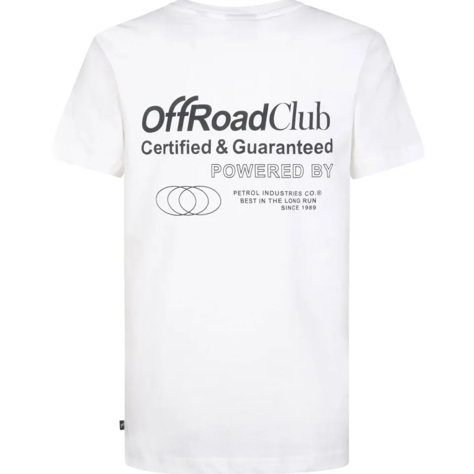 Petrol Industries t-shirt met backprint wit, foto 3