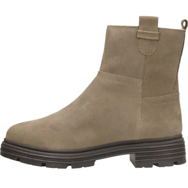 Sub55 Nizza enkellaarsjes taupe