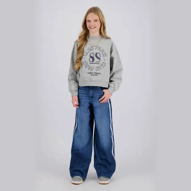 Raizzed wide leg jeans - mid blue stone