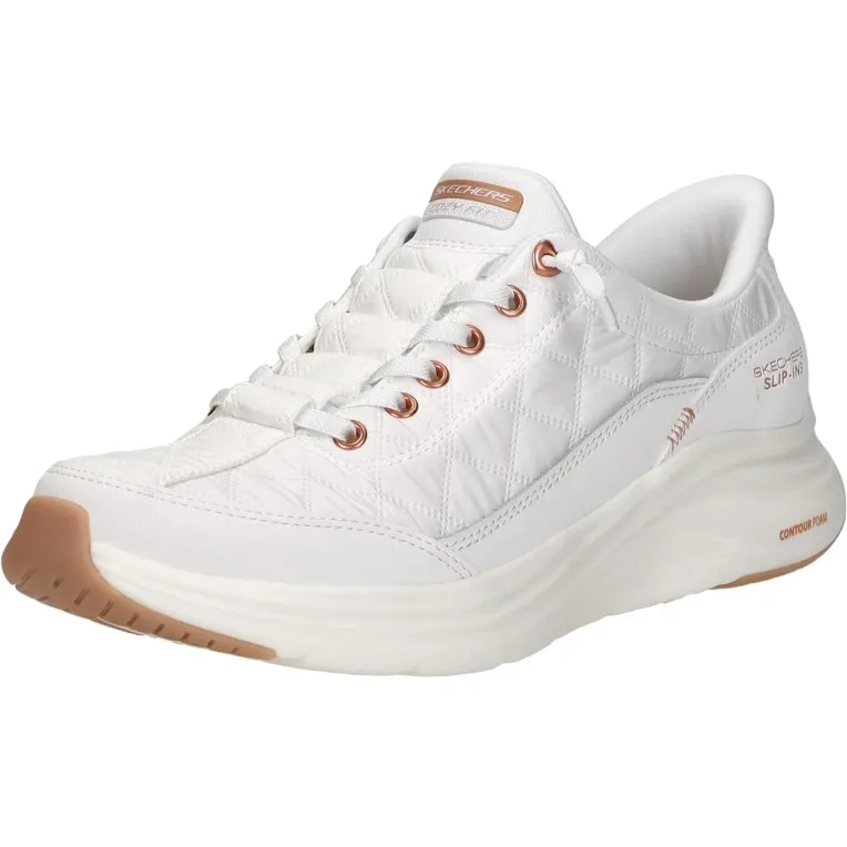 Skechers Slip-Ins Contour Foam Cozy Fit sneakers wit, foto 3