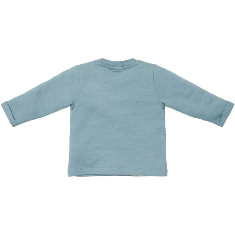 Little Dutch longsleeve blauw effen, foto 3