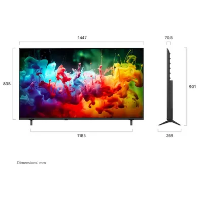 LG 65QNED72B6B televisie zwart, foto 4