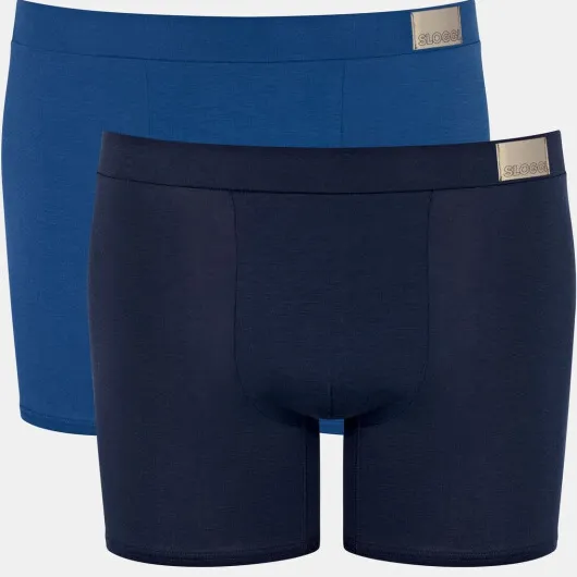 Sloggi MEN GO boxershort (set van 2) blauw/donkerblauw, foto 2
