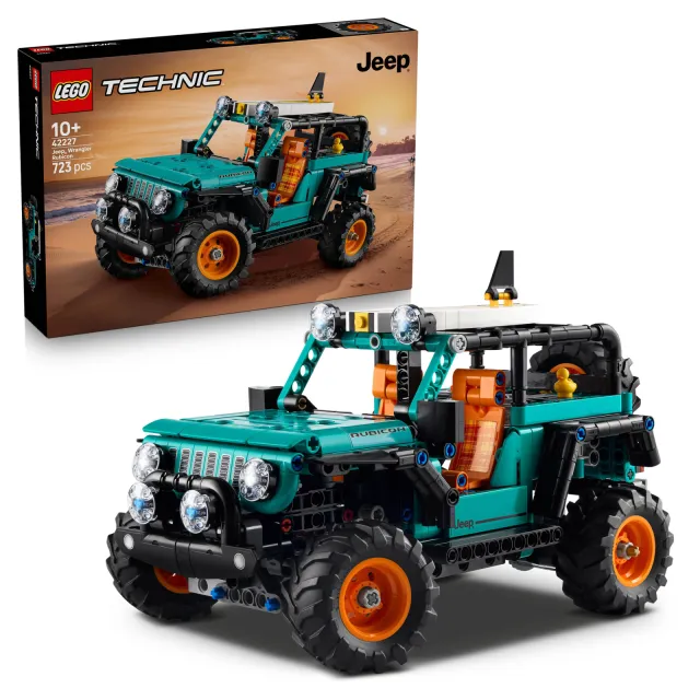 Lego Technic Jeep Wrangler Rubicon Terreinwagen Bouwpakket 42227, foto 2