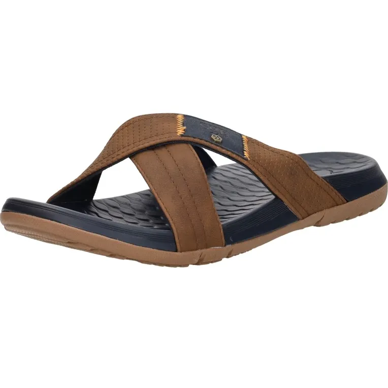 Sub55 open teen slipper cognac, foto 3