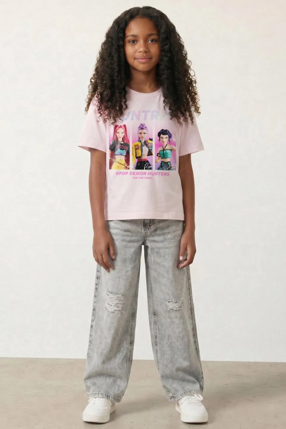 NAME IT Huntrix T-shirt lichtroze, foto 5