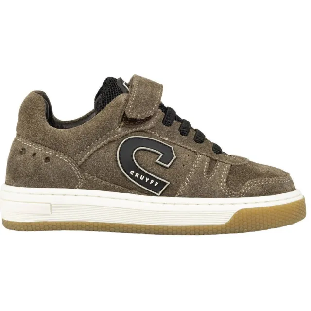 Cruyff Chido Jr sneakers bruin zwart Bruin/zwart