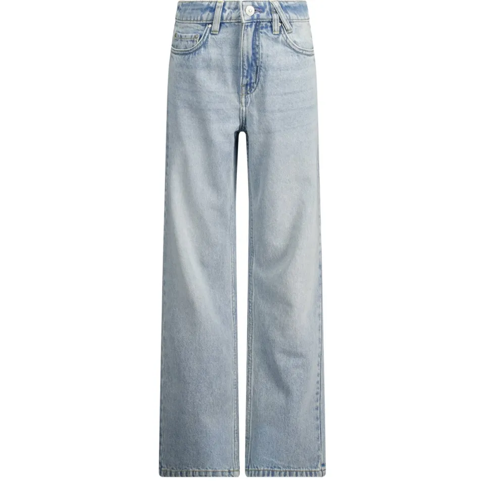 America Today straight leg jeans light blue denim, foto 2