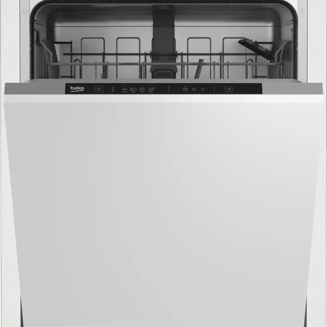 Beko DIN34320 volledig geïntegreerde vaatwasser wit