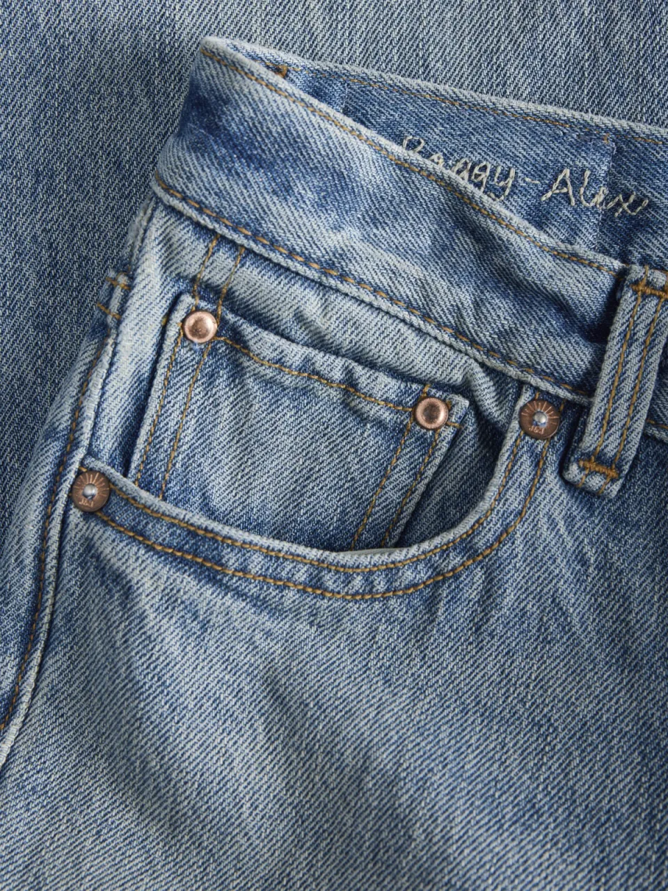 Jack & Jones JUNIOR baggy jeans JJIALEX JJCOOPER - medium blue denim, foto 5