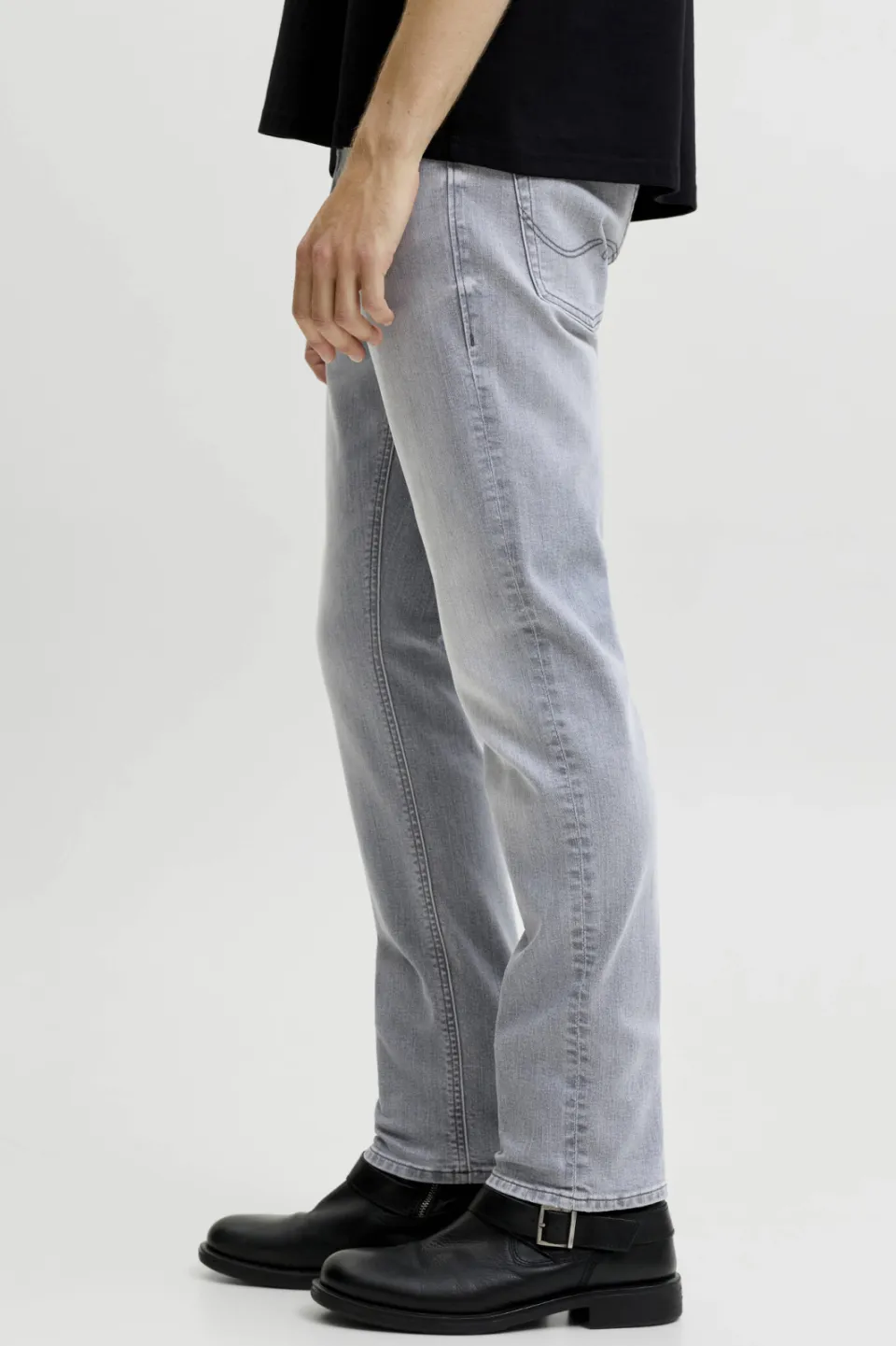 Jack & Jones JEANS INTELLIGENCE slim fit jeans - grey denim, foto 4