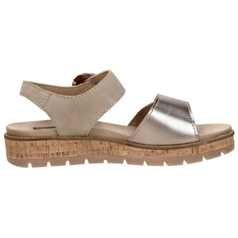 Sub55 Comfort Collection Mia 96 sandaal taupe