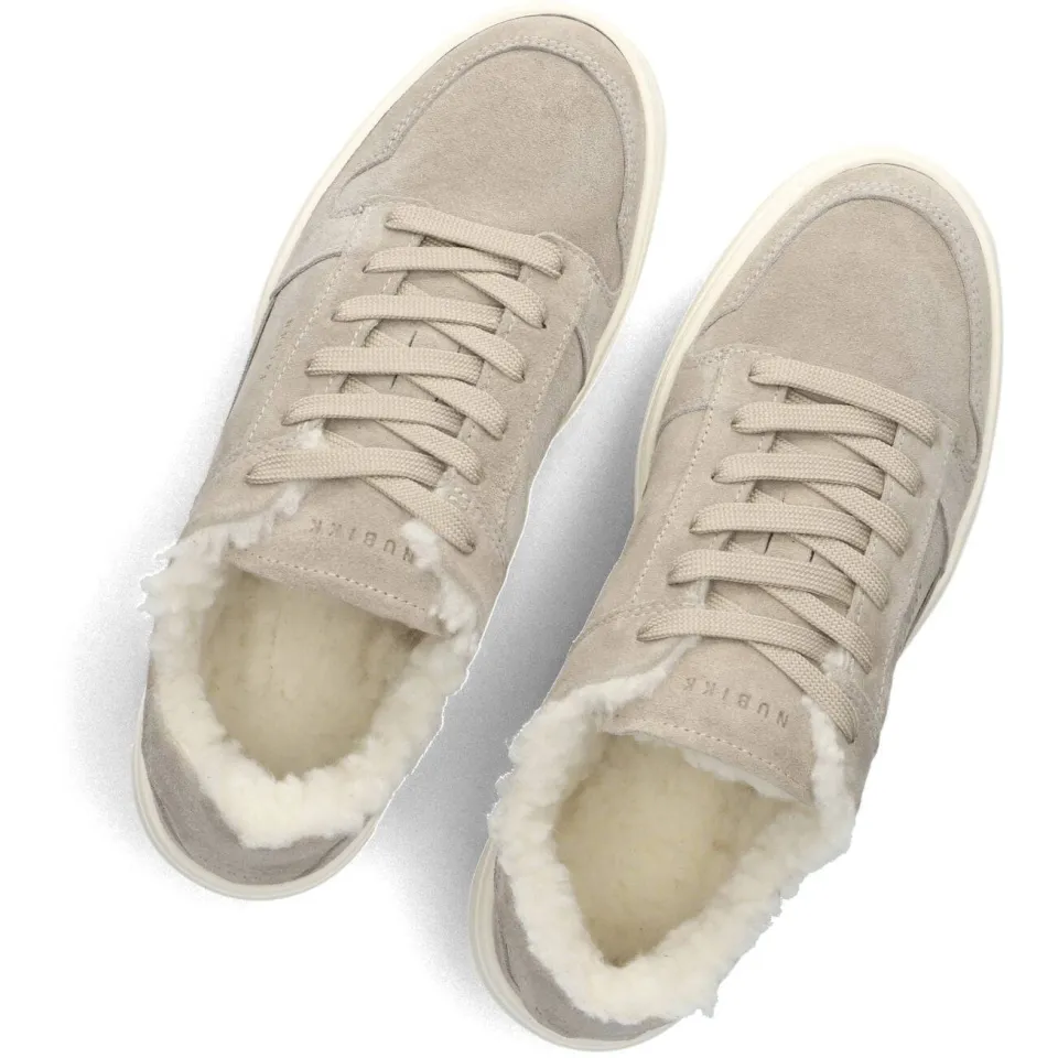 Nubikk Sneakers Basket Teddy Grijs, foto 5