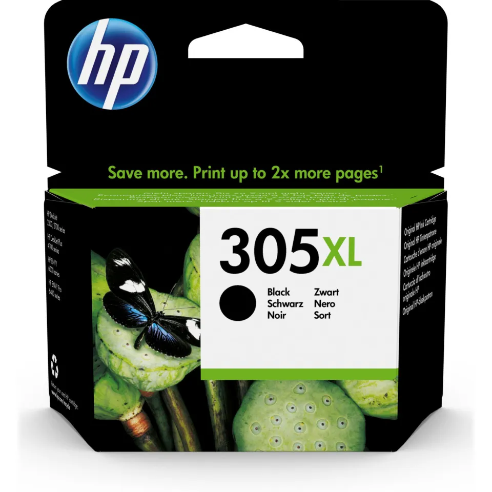 HP 305XL inktcartridge zwart, foto 2