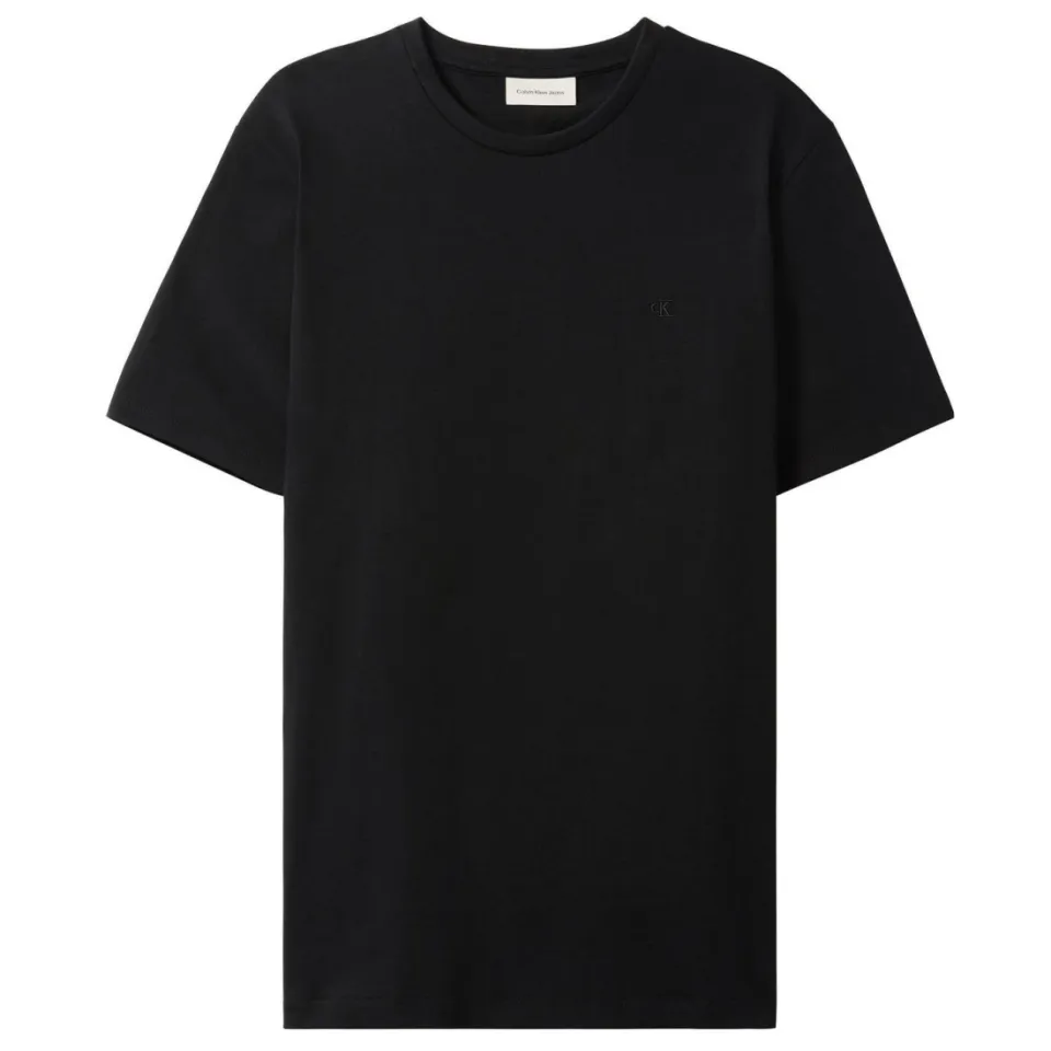 Calvin Klein JEANS regular T-shirt zwart, foto 2