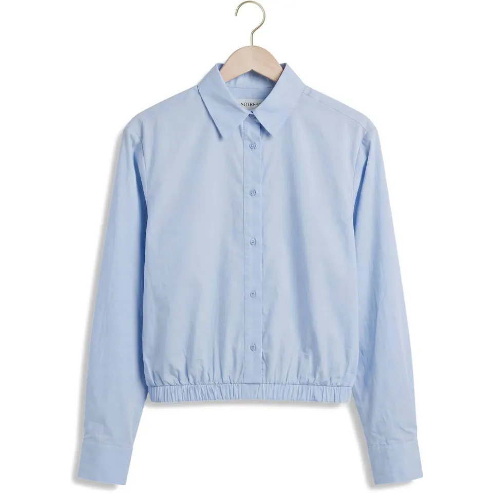 Notre-V Nv-iola blouse lichtblauw, foto 2