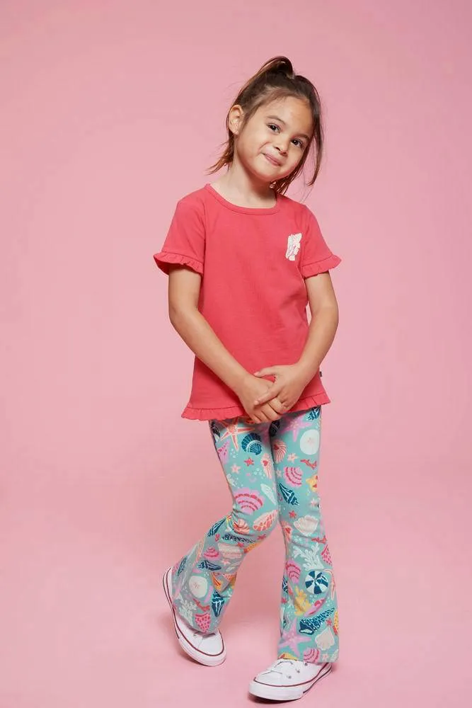Jubel Lazy Lagoon T-shirt met backprint koraal, foto 7