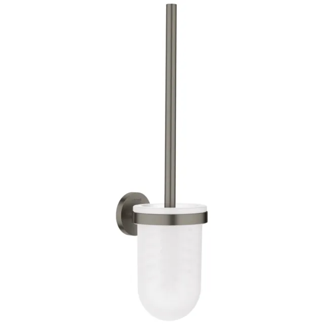 Grohe Closetborstelset GROHE Essentials New Muurbevestiging Hard Graphite Geborsteld Grijs