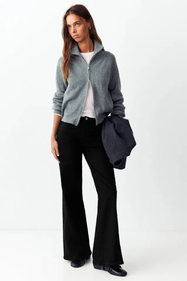 Mango TEEN straight leg jeans - grey denim