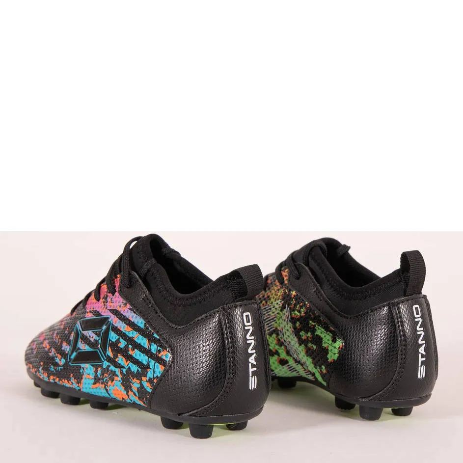 Stanno Vulture FG JR II junior voetbalschoenen zwart/blauw/roze, foto 6