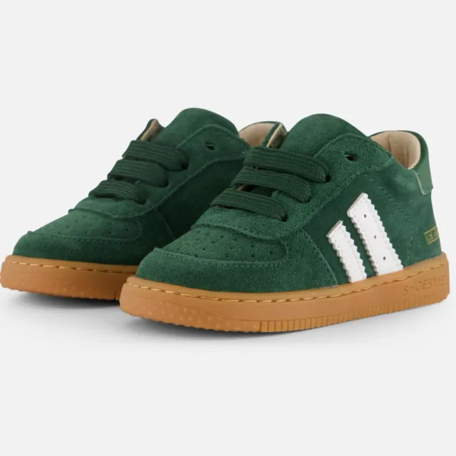 Shoesme Shoesme ExtremeFlex® Babyschoenen groen Suede Dark Green