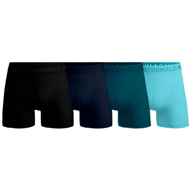 Muchachomalo Heren 4-pack Boxershorts Veelkleurig