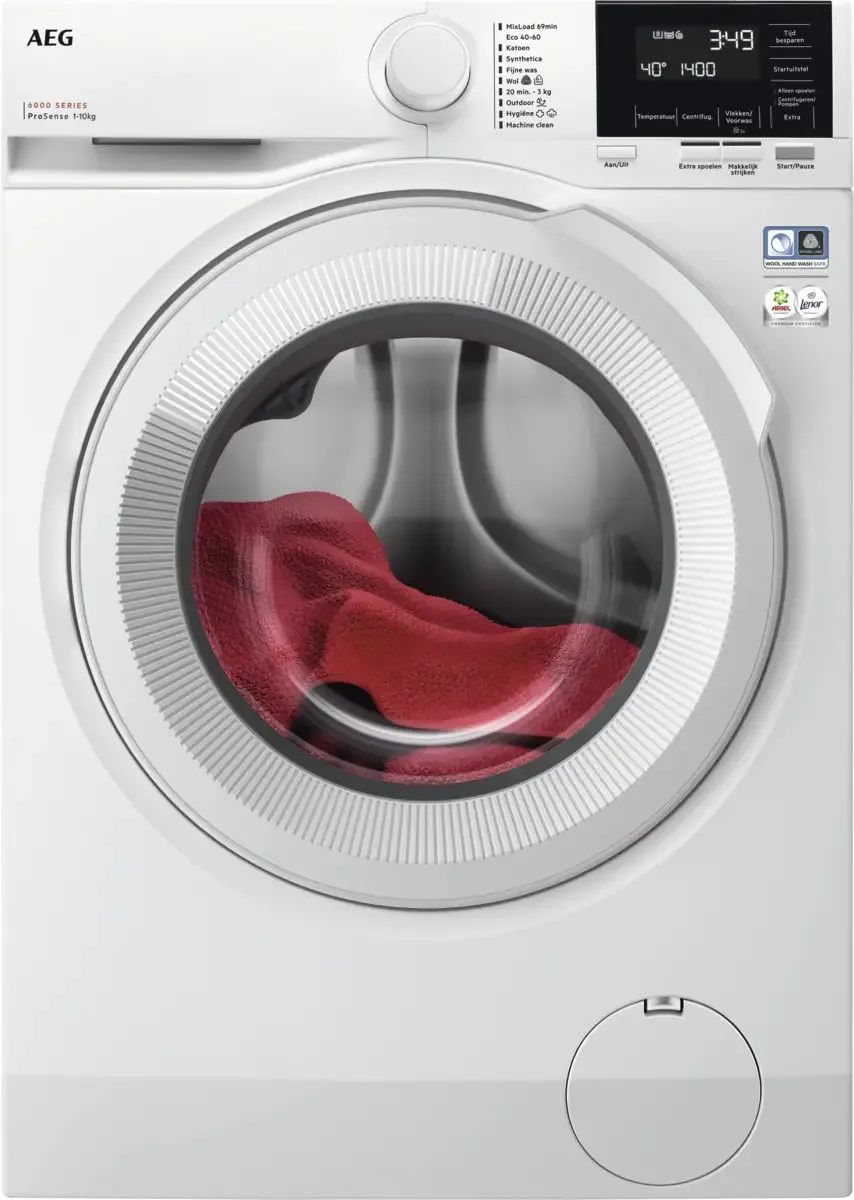 AEG LR63842 wasmachine wit, foto 2