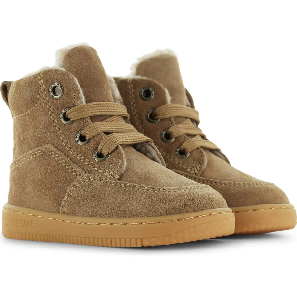 Shoesme suède veterboots cognac, foto 6