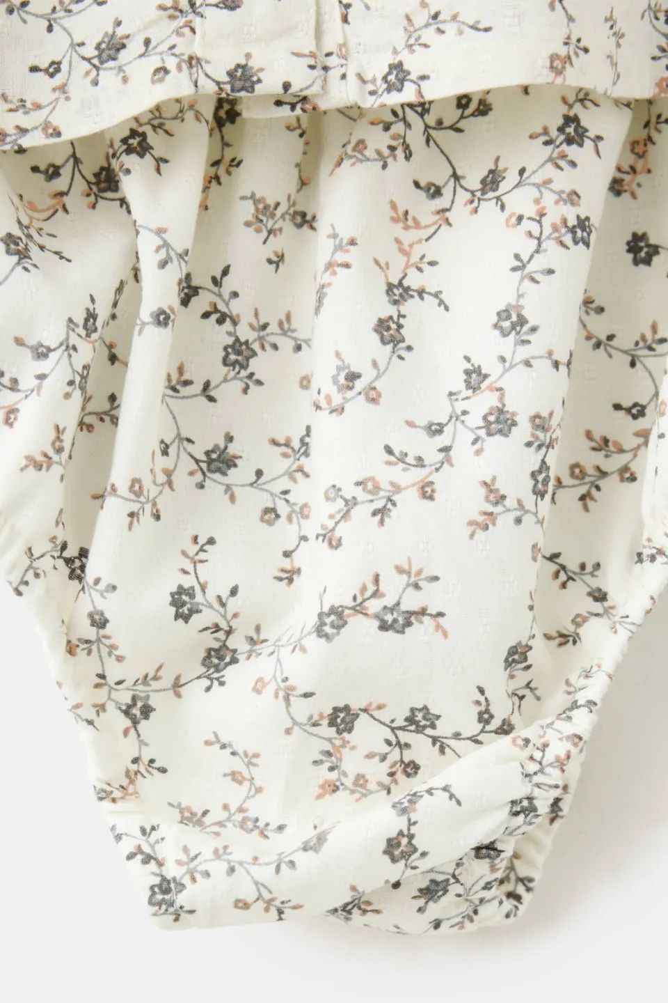 Mango Kids gebloemde blouse - lichtbeige, foto 3