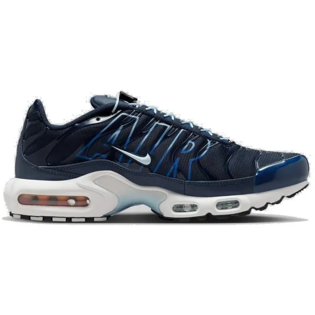 Nike Tuned Sneakers Heren - Blauw - Leer, Synthetisch Blue