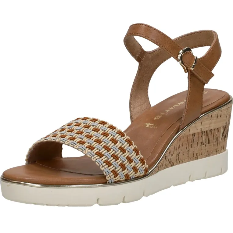 Tamaris sandalen bruin, foto 3