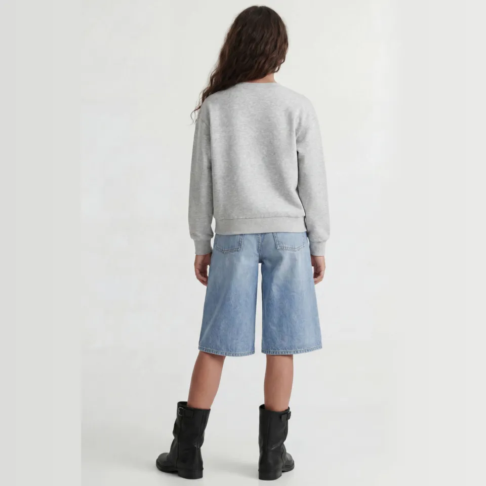 JJXX GIRL sweater met tekst - grijs, foto 4