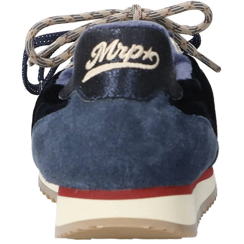 Mrp Utah suède sneakers - blauw/donkerblauw, foto 7