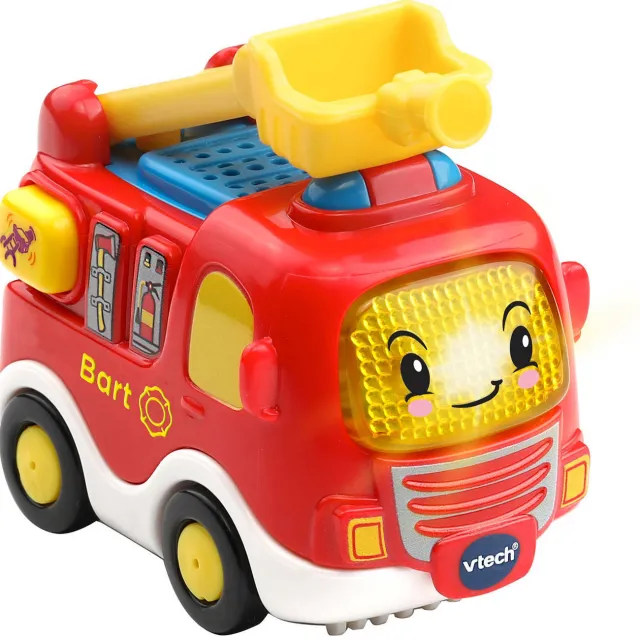 VTech Toet Toet Auto's Bart brandweerwagen rood, foto 2