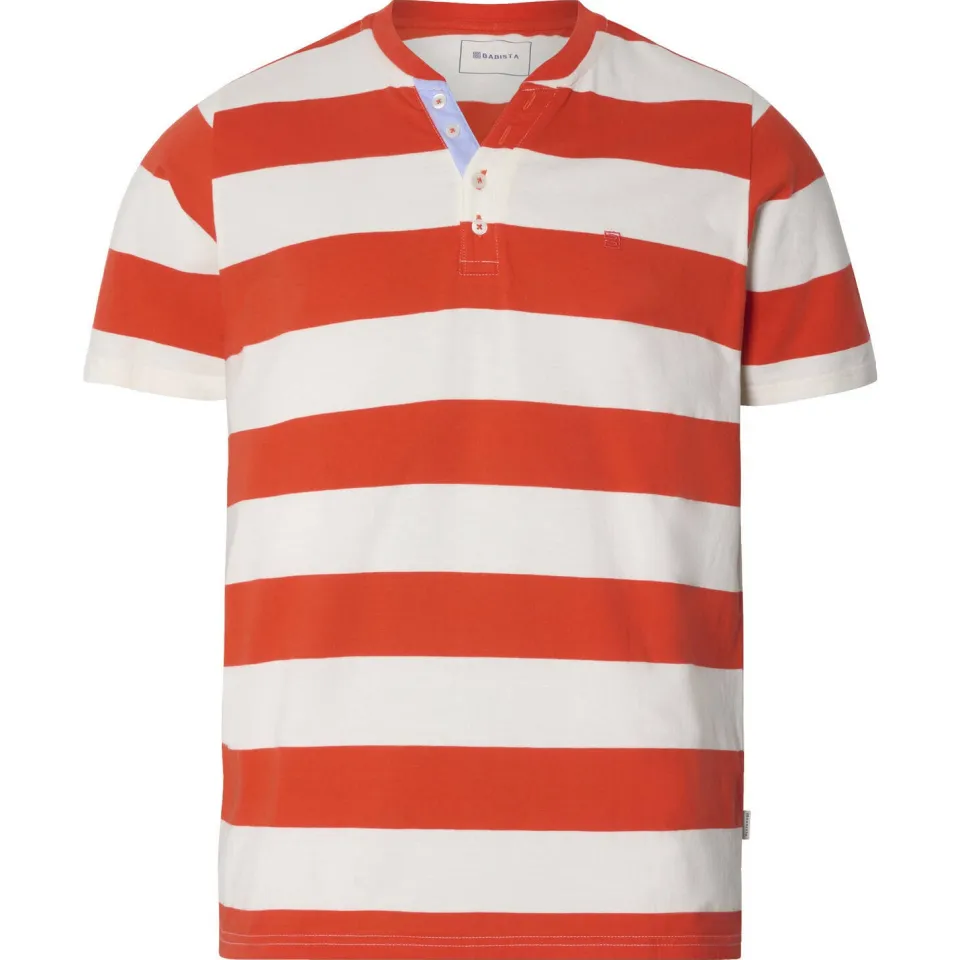 Babista Maldor gestreept T-shirt rood, foto 3