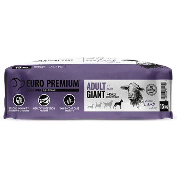 Euro-Premium Adult Giant Lam - Rijst 15 kg, foto 4
