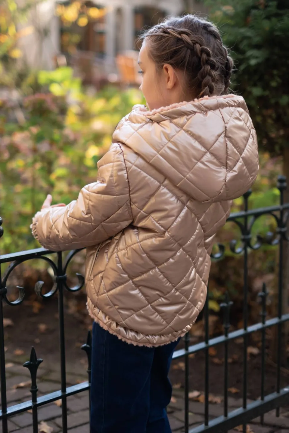 Like Flo Aimee keerbare winterjas roze, foto 5