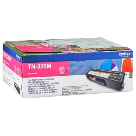 Brother TN-320M tonercartridge magenta