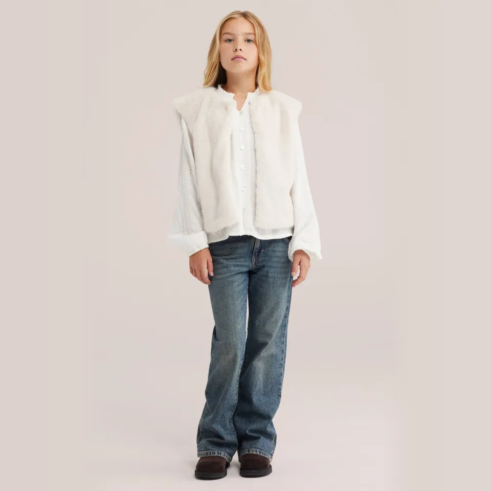 WE Fashion blouse ecru, foto 3