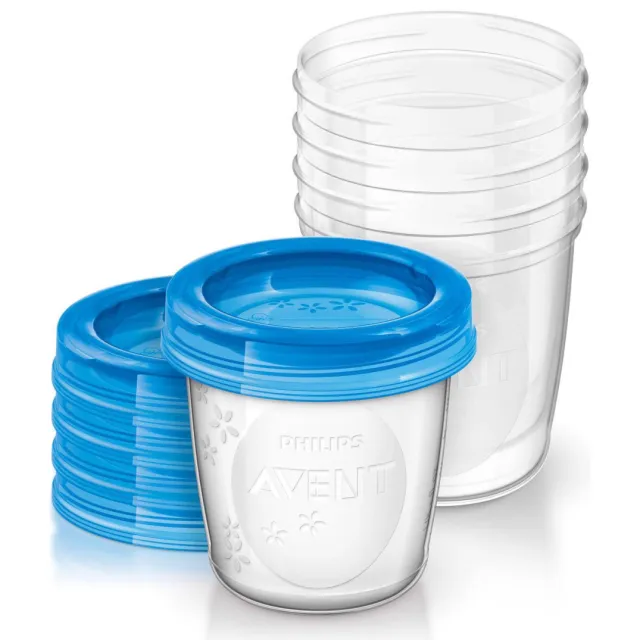 Philips AVENT Bewaarbeker voor moedermelk (5 stuks) SCF619/05 Transparant