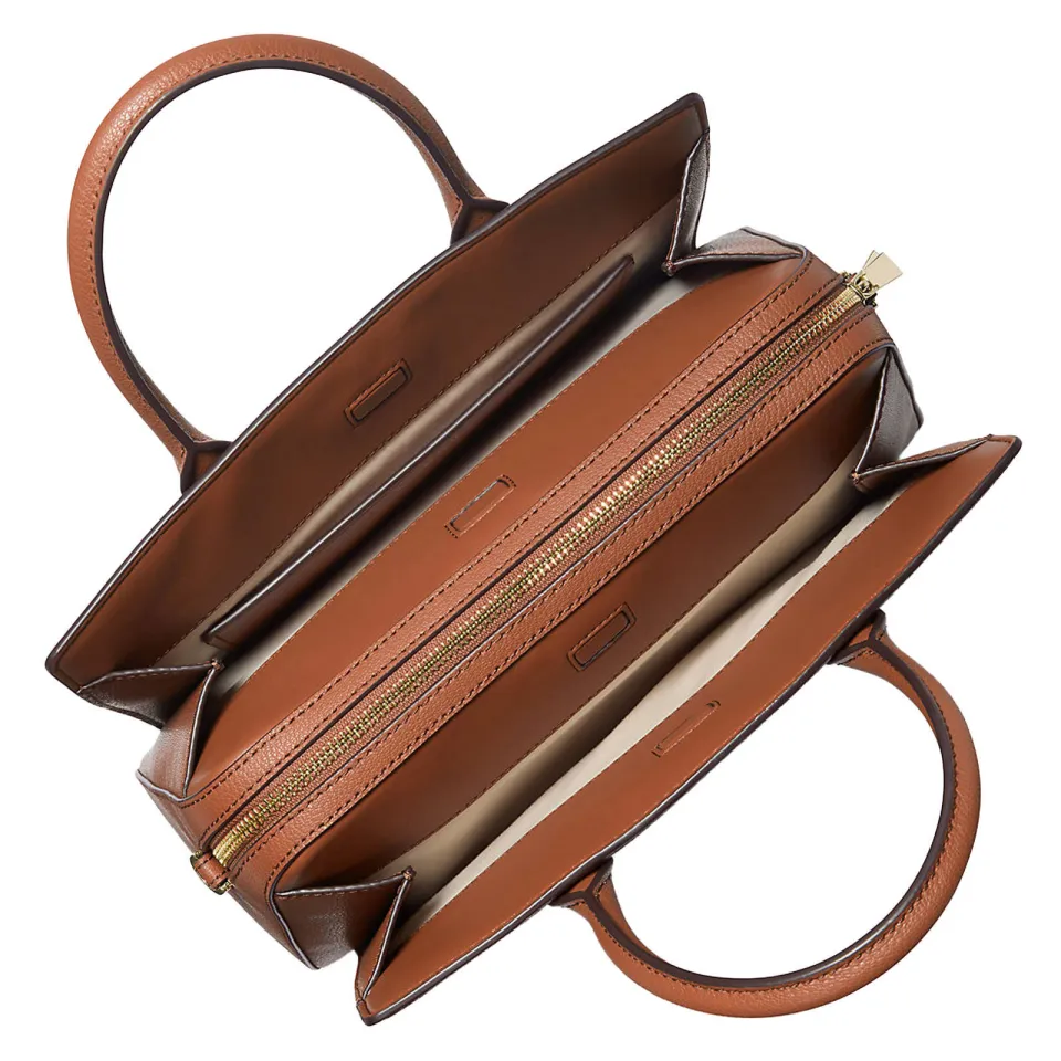 Michael Kors Laila medium handtas cognac, foto 3