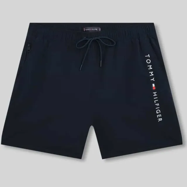 Zwembroek Tommy Hilfiger MEDIUM DRAWSTRING ZIP POCKET marine, foto 2