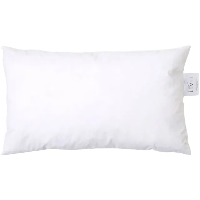 Studio LIVIT binnenkussen veren (30x50 cm) wit