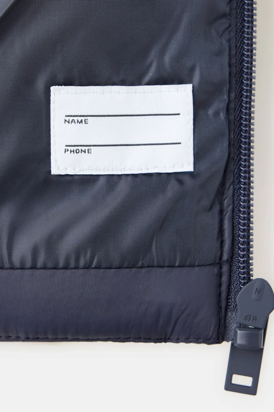 Mango bodywarmer marineblauw, foto 4